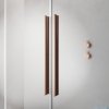 Radaway Furo Brushed Copper DWJ drzwi prysznicowe 110cm prawe szczotkowane miedź 10107572-93-01R/10110530-01-01